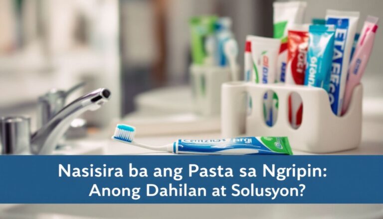 Nasisira ba ang Pasta sa Ngipin: Anong Dahilan at Solusyon?