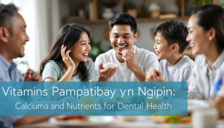 Vitamins Pampatibay ng Ngipin: Calcium and Nutrients for Dental Health